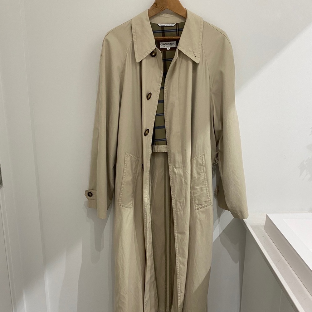 Giorgio Armani Trench Coat